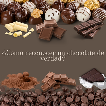 Chocolate Auténtico vs. Golosina: Aprende a Distinguirlos