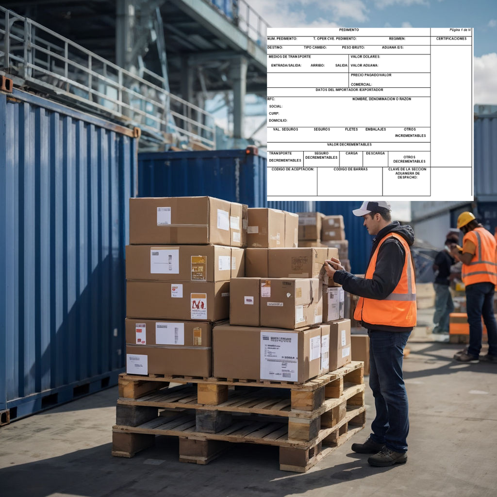 Pedimento aduanal y agente aduanal