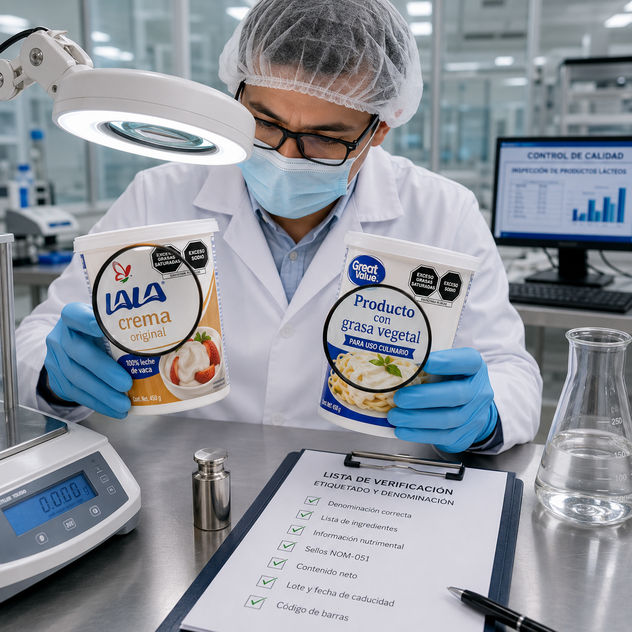 ¿Leche o producto modificado? Reto del etiquetado en productos lácteos